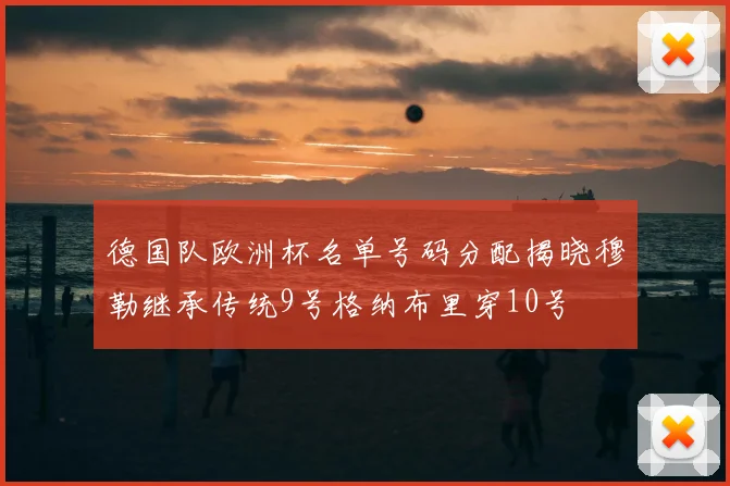 德国队欧洲杯名单号码分配揭晓穆勒继承传统9号格纳布里穿10号